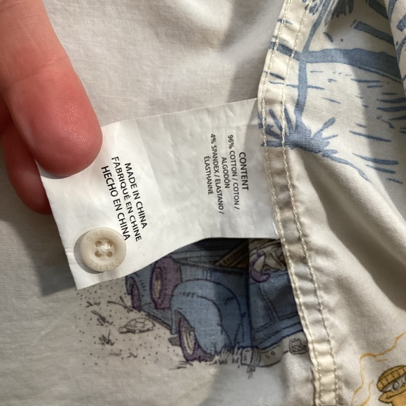 O’Neill Men’s Modern Fit Surf Graphic Button Down Short Sleeve Shirt, Size XL - Picture 7 of 11